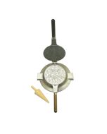 image shows Bethany Housewares Stove Top Krumkake Baker  against a blank, white background