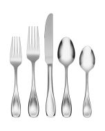 Oneida Brushed Satin Stainless Steel 45-Piece Flatware Set | Voss