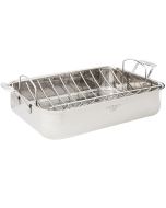 Cuisinart Chef's Classic Stainless Steel Rectangular Roaster with Rack | 16"