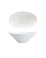 Fortessa Accentz® 6" Oval Dipping Bowl | White