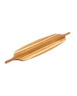 TeakHaus by ProTeak Canoe Collection Long Paddle Serving Board