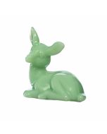 Mosser Glass Fawn Figurine | Jadeite