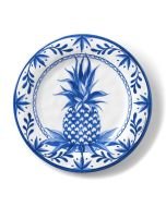 Bamboo Table Dinner Plate | Blue Pineapple