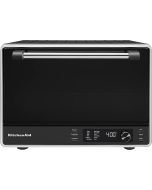 KitchenAid Dual Convection Countertop Oven with Air Fry & Temperature Probe | Black Matte