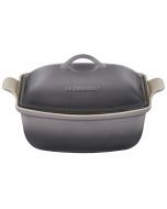 Le Creuset 4.5 Qt. Heritage Deep Covered Rectangular Baker | Oyster