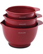 KitchenAid Universal Mixing Bowls (Set of 3) | Red