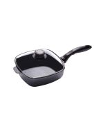 Swiss Diamond | HD 2.1-Quart Square Sauté Pan with Lid (8" x 8")