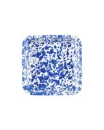 Crow Canyon Small Square Tray | Blue Marble