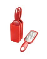 Kuhn Rikon Swiss Grater Set shown with caddy