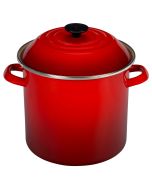 Le Creuset Large Stock Pot in Cherry Red - 16 qt