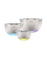 Cuisinart Stainless Steel Mixing Bowls with Non-slip Base (Set of 3)