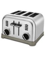 Cuisinart 4-Slice Classic Metal Toaster | Brushed Stainless Steel