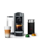 Nespresso Vertuo Plus Deluxe Pod Capsule Coffee & Espresso Machine with Aeroccino by De'Longhi | Titan