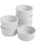 261 Norpro Set of 6 Porcelain Ramekins