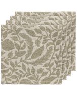 image shows Danica Heirloom Napkins (Set of 4) | Topiary Herbal against a blank, white background