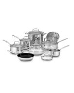 Cuisinart Stainless Steel Cookware Set (14 Piece Chef's Classic)