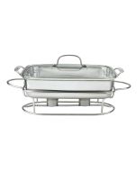 Cuisinart Classic Entertaining Stainless Steel Rectangular Buffet Server | 12"