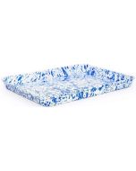 Crow Canyon Jelly Roll/Large Rectangle Tray (Blue & White)