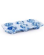 Crow Canyon Muffin Pan | (6 Cup) Blue & White