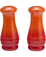Le Creuset 2pc Salt & Pepper Shakers - Flame Orange (PG1102T-042)