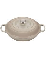 Le Creuset 3.5 Qt Signature Braiser - Meringue