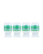 Fiesta® 15oz Stemless Glassware (Set of 4) | Farmhouse Chic
