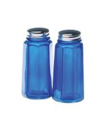 Mosser Glass Panel Salt and Pepper Shaker Set - Cobalt 