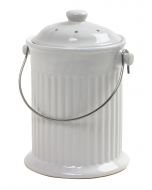 Norpro Ceramic Compost Crock & Lid - 4 Quart