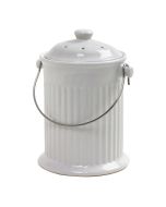 Norpro Ceramic Compost Crock & Lid - 4 Quart