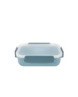 image shows Click Clack 0.6 Quart Daily Food Storage Container | Blue against a blank, white background