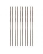 Helen’s Asian Kitchen Stainless Steel Chopsticks - 5 Pairs (97117)