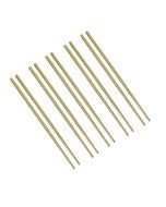 9" Stainless Steel Chopsticks (5 pairs) | Gold