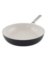 KitchenAid Hard Anodized Ceramic 12.25" Open Frying Pan | Matte Black