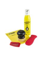  image shows Lodge Seasoned Cast Iron Care Kit against a blank, white background