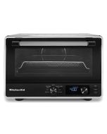 image shows KitchenAid Digital Countertop Oven with Air Fry and Pizza against a blank, white background  