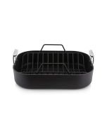 All-Clad HA1 Anodized Non Stick 13.6" x 16" Roaster with Rack