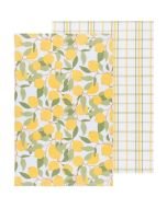 Now Designs 18" x 28" Dishtowels (Set of 2) | Lemons