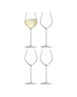 LSA Borough 10 oz Champagne Tulip Glasses (Set of 4)