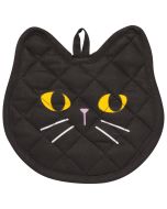 Danica Jubilee Shaped Potholder | Black Cat