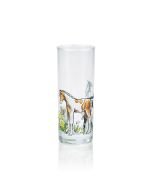"Hold Your Baby Horses" Drinking Glass (Front)