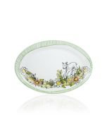 Everything Kitchens 14" Oval Platter | Leaping Lambs