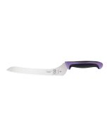 Mercer Millennia 9" Offset Bread Knife in Purple