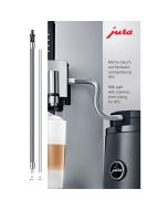 Jura Milk Pipe with Stainless Steel Casing HP2 