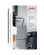 24114	Jura Milk Pipe with Stainless Steel Casing HP3 (For X8, Z8, Z6, S8, E8 machines)