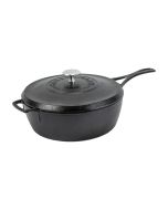 Lodge Blacklock Triple Seasoned 4 Qt. Deep Skillet with Lid