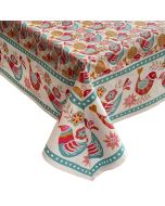 Mahogany USA Printed 60" x 120" Tablecloth | Boho Bird