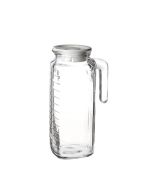 Bormioli Rocco 40.5 oz Gelo Jug with White Lid
