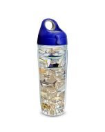 Tervis® 24oz Double-Walled Insulated Tumbler with Water Bottle Lid | Guy Harvey® Charts