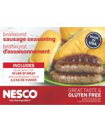 NESCO Sausage Seasoning | Bratwurst (10 lb Yield)
