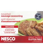 NESCO Sausage Seasoning | Breakfast Sausage (10 lb Yield)
